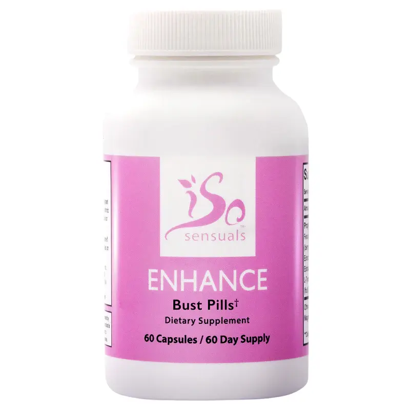 IsoSensuals ENHANCE Bust Pills – Natural Breast Enlargement